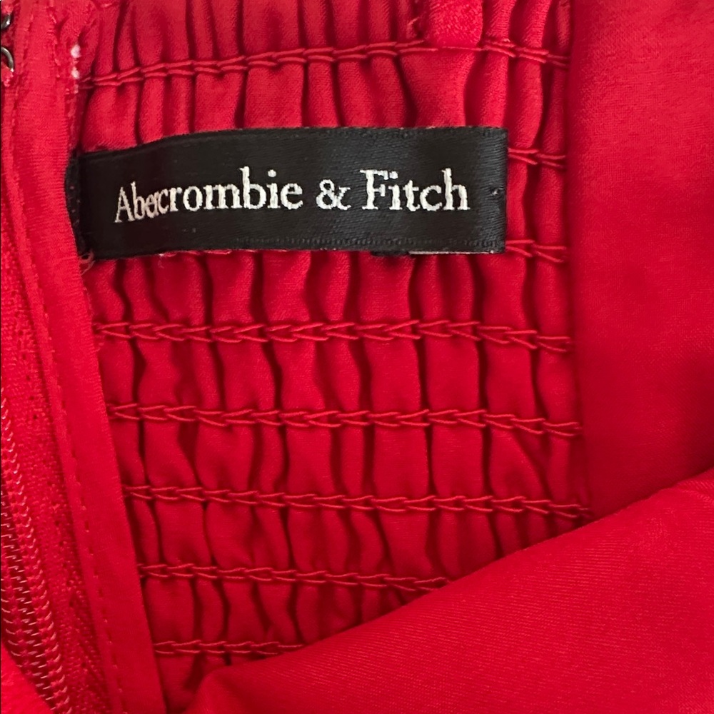 Abercrombie & Fitch XXS Red Dress - Picture 4 of 7
